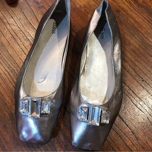 ▪️Bass Pewter Flats with Gemstones